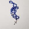 Blue Crystal Beads Rosary 1