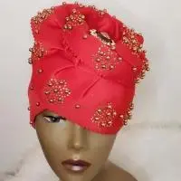 Women’s Modern Turban/Hat (Red)