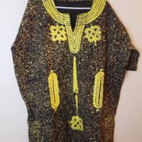 African Adire Dress One size