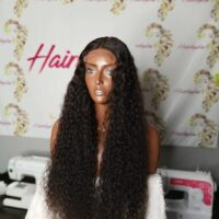 26 Inches 100% Human Curly Hair Wigs